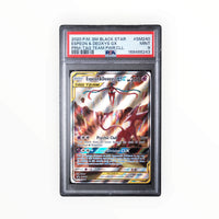 Pokemon Espeon & Deoxys GX #SM240 Tag Team Powers Collection 2020 SM Black Star Promo PSA 9 Mint