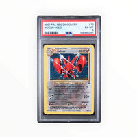 Pokemon Scizor Holo #10 2001 Neo Discovery PSA 6