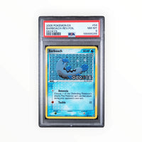 Pokemon Barboach Reverse Foil #54 2005 EX Deoxys PSA 8 POP 45