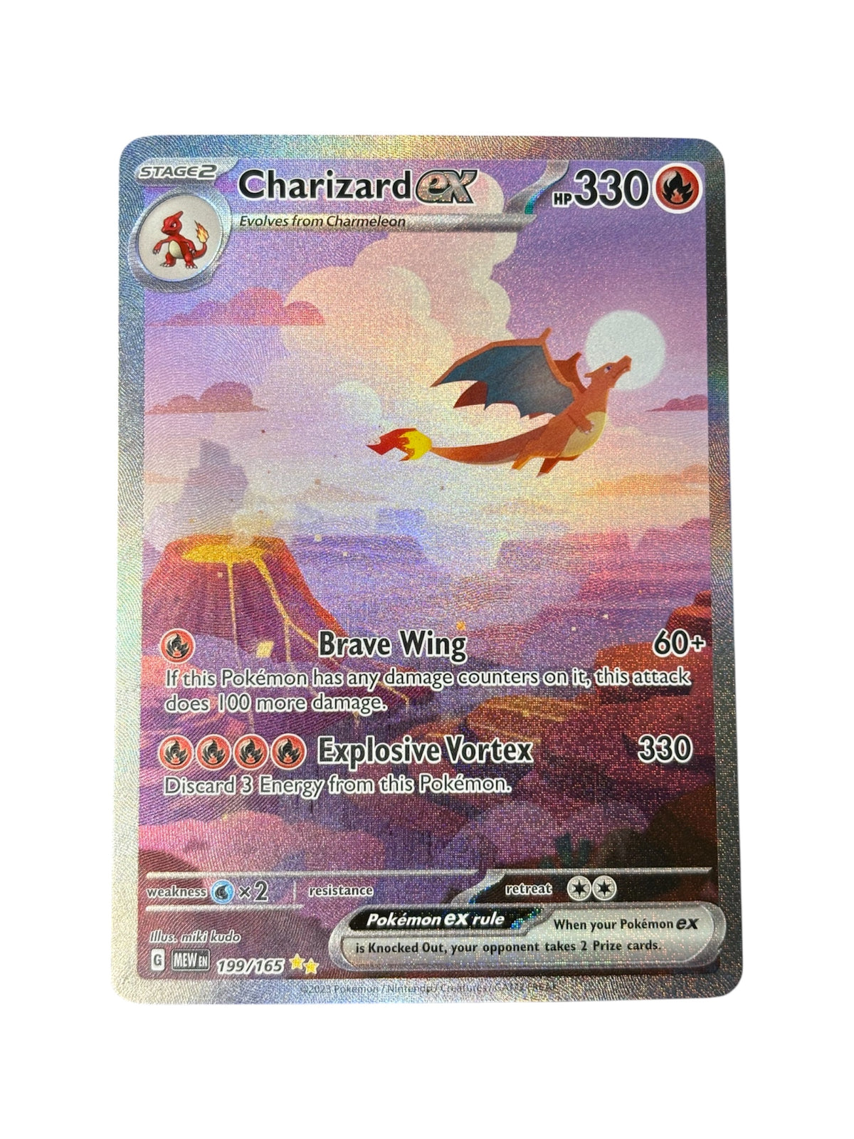 Charizard ex 199/165 151 NM/M (1)