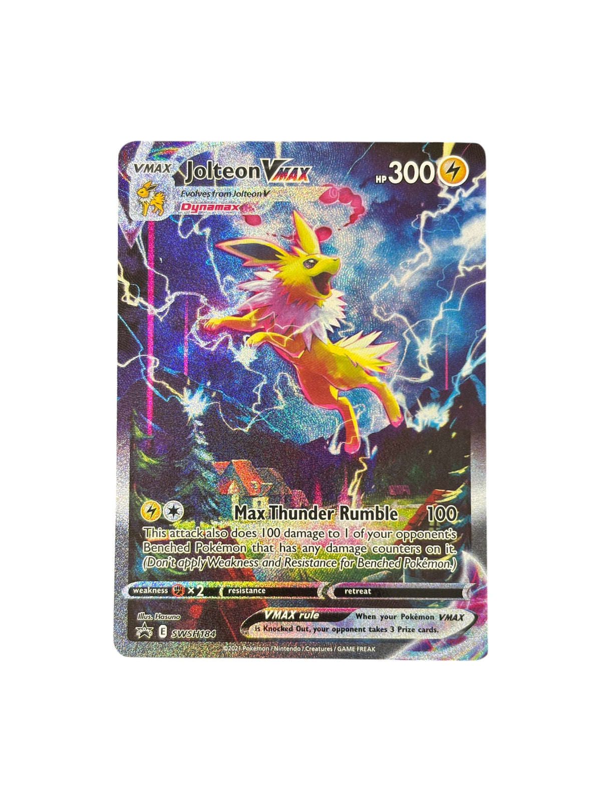 Jolteon VMAX - SWSH184: Sword & Shield Promo Card NM/M