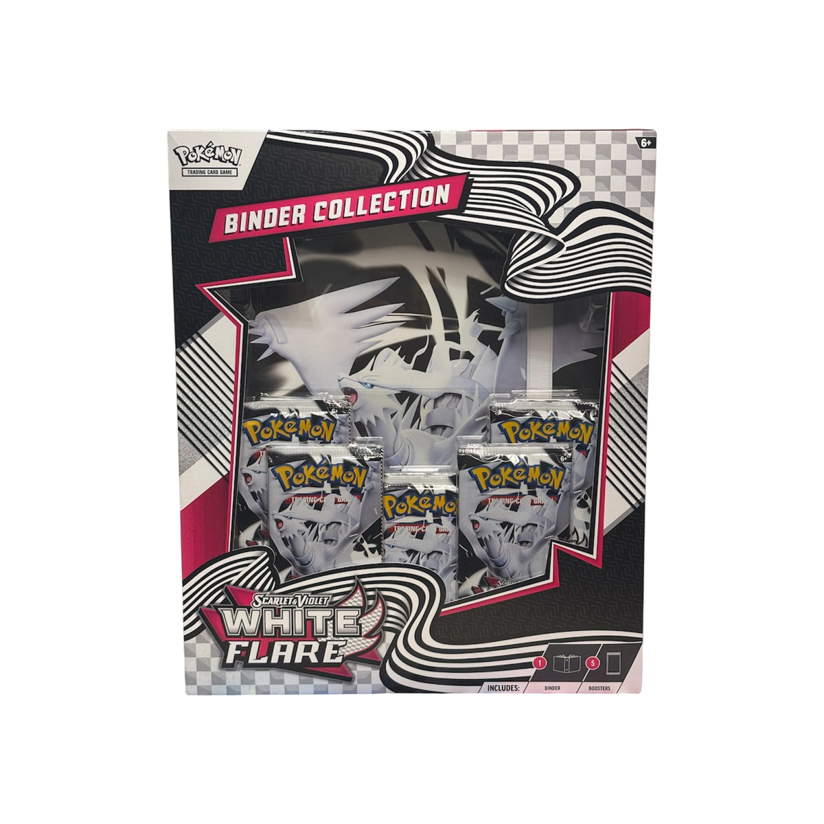 White Flare Binder Collection
