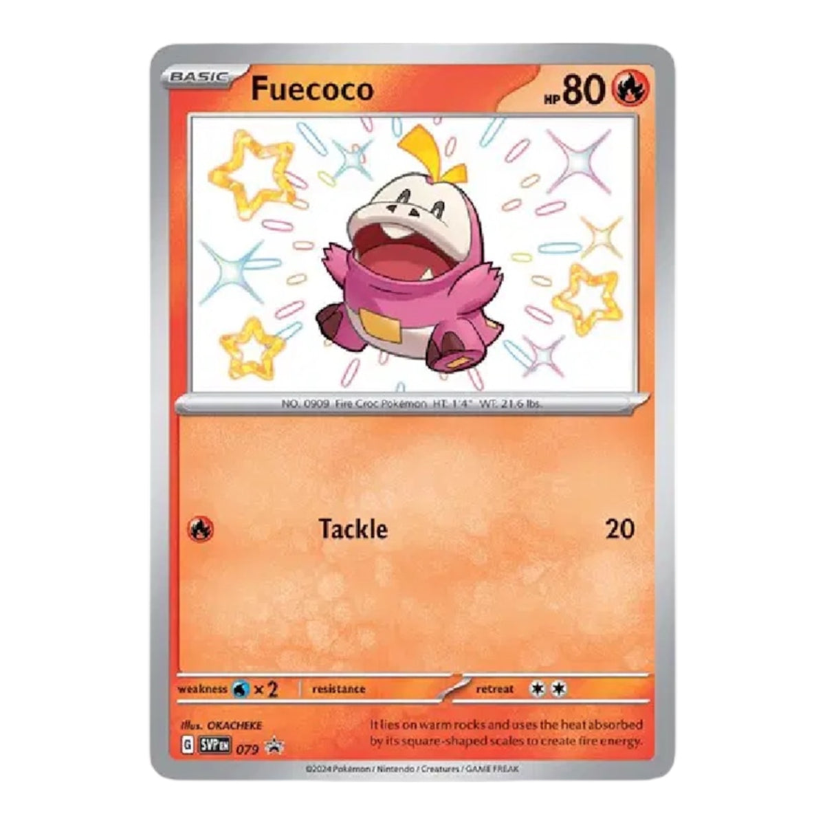 Fuecoco Black Star Promo 079