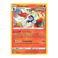 Cinderace Black Star Promo SWSH278