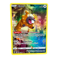Pokemon Bidoof - Crown Zenith: Galarian Gallery GG29/GG70 (NM/M)