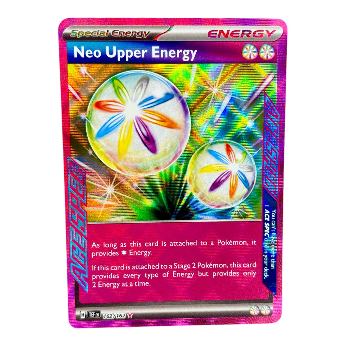 Pokemon Neo Upper Energy 162/162: Temporal Forces (NM/M)